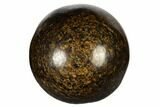 .8" Small, Polished Bronzite Sphere - Photo 2